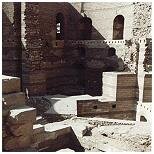 Roman remains at Babylon Fort, Old Cairo.